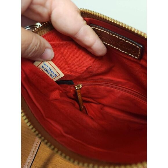 Dooney & Bourke Pebble Grain Foldover Zip Crossbody - Picture 11 of 13